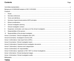 AAMI ISO 14155:2020 pdf download – Clinical investigation of medical devices for human subjects – Good clinical practice